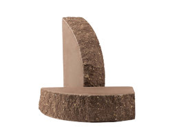 Кирпич полукруглый КФЛП5