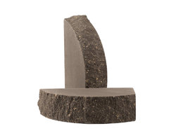 Кирпич полукруглый КФЛП6