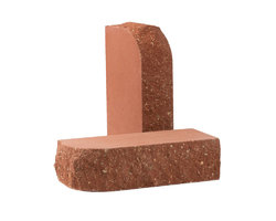 Кирпич скругленный фасонный полнотелый облицовочный КСЛТ-С4