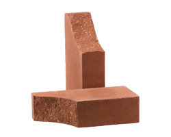 Кирпич с вогнутым углом КСЛТ-ВУ4