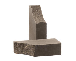 Кирпич с вогнутым углом КСЛТ-ВУ6