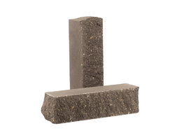 Кирпич полнотелый облицовочный фактурный тычковый узкий КУЛТ6